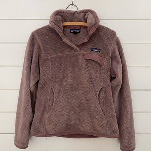 Patagonia Purple Quarter Button Up Size Small